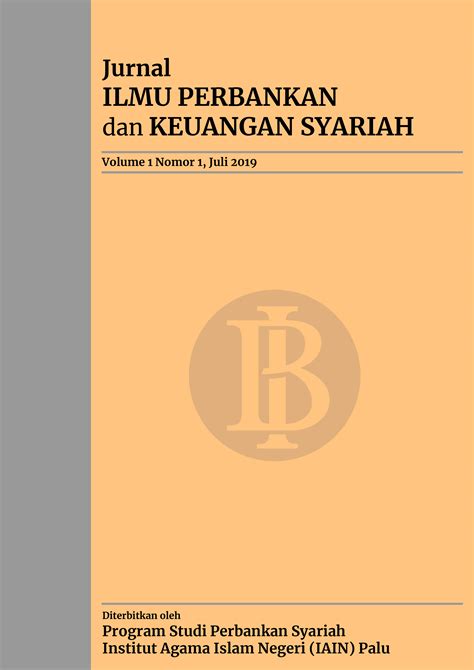 Jurnal Ilmu Perbankan dan Keuangan Syariah (JIPSYA)